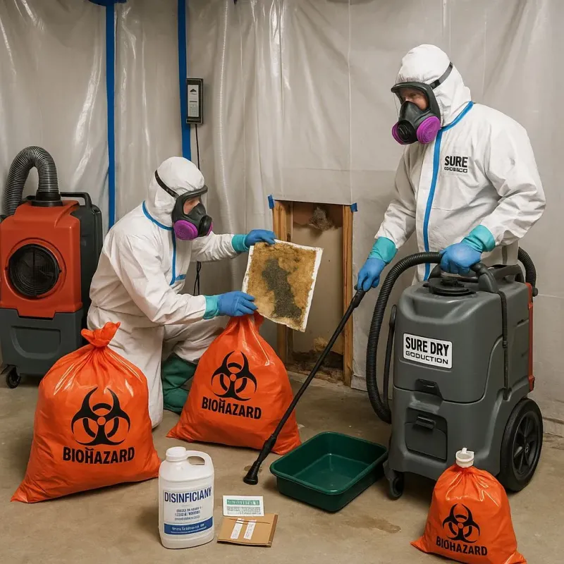 Contaminated Water Handling Protocols process in Como, WI