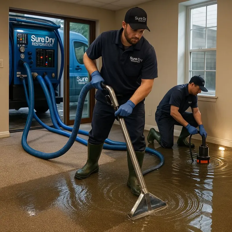 Water Extraction and Removal process in Como, WI
